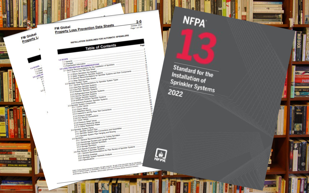 NFPA 13 y las fichas técnicas de FM